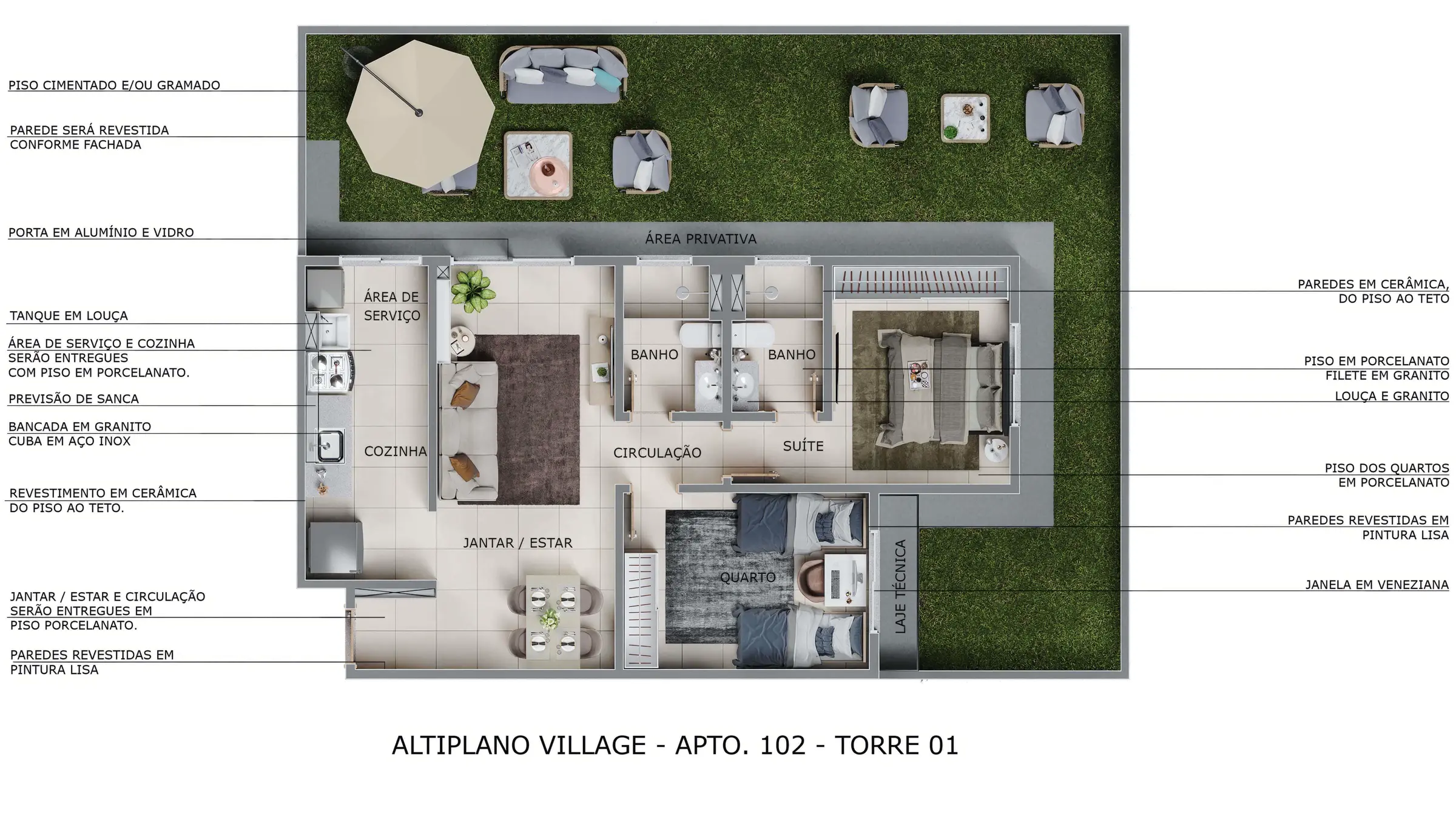 Planta 102 — Altiplano Village